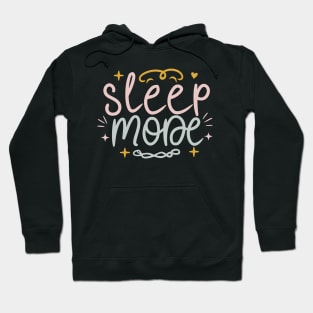 Sleep Mode Typography Hoodie